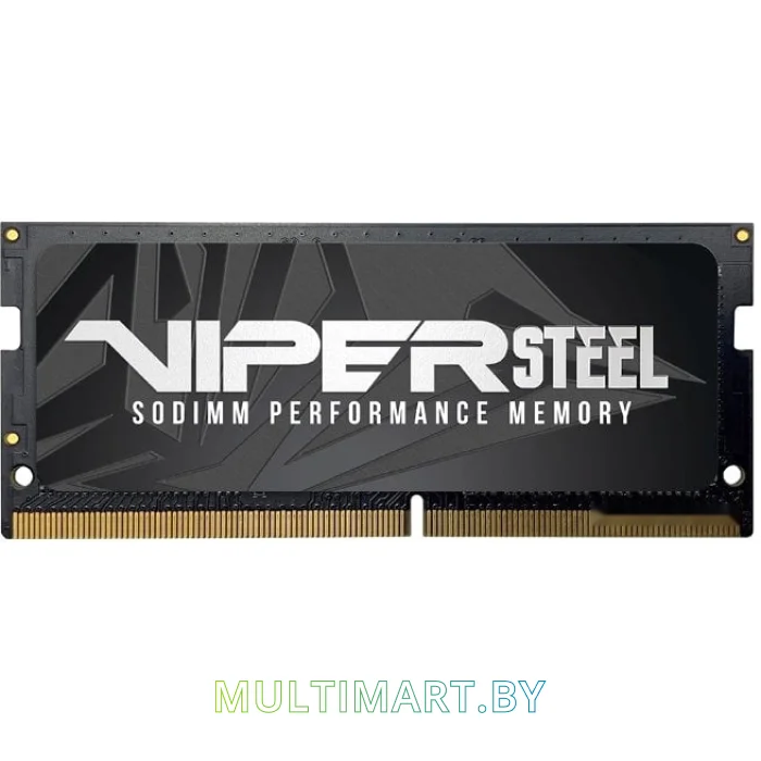 Оперативная память Patriot Viper Steel 16GB DDR4 SODIMM PC4-21300 (PVS416G266C8S)